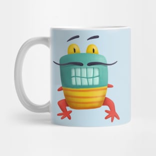 French frog monster creepy cute Mug